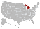 Ann Arbor map