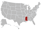 Mississippi map